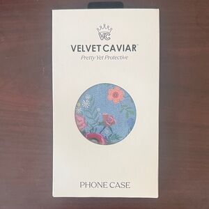 Velvet Caviar Blue and Pink Floral Phone Case